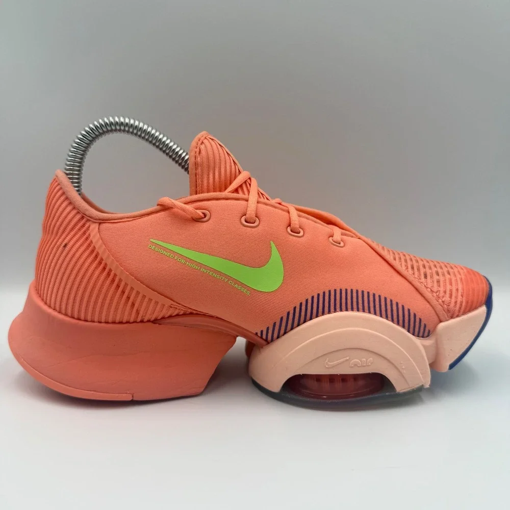 Nike Air Zoom SuperRep 2 Women Size 6 Training Shoes CU5925-646 Bright Mango